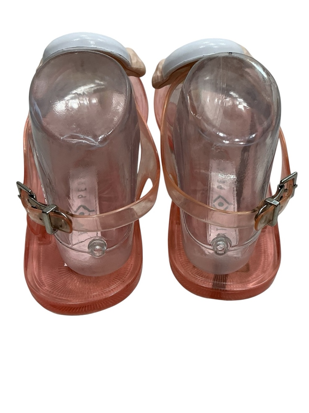 Katy Perry The Sundae Jelly Sandals Pink Ice Cream Cone Thong Size 9. - Picture 7 of 14